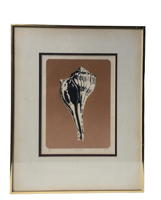 Seashell Litho print